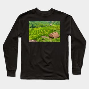 Rice Terraces. Long Sleeve T-Shirt